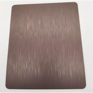 Mirro Hairline Etched Polish PVD Embossed Colored Plate Stainless Steel Plate