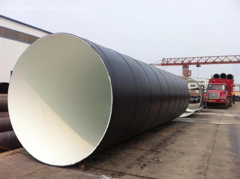 API 5L ASTM A36 Large Diameter Gr. B Carbon Spiral Welded SSAW Steel Pipes