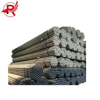 Customized Diameter Galvanized Zinc Coated G50 G100 Brushed Polished Surface Galvanized Steel Round Pipe Tube From Chinese Factory