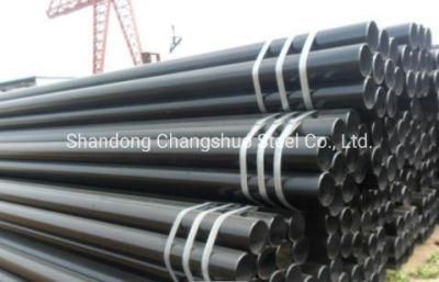 ASTM A53 API 5L Round Black Seamless Carbon Steel Pipe and Tube