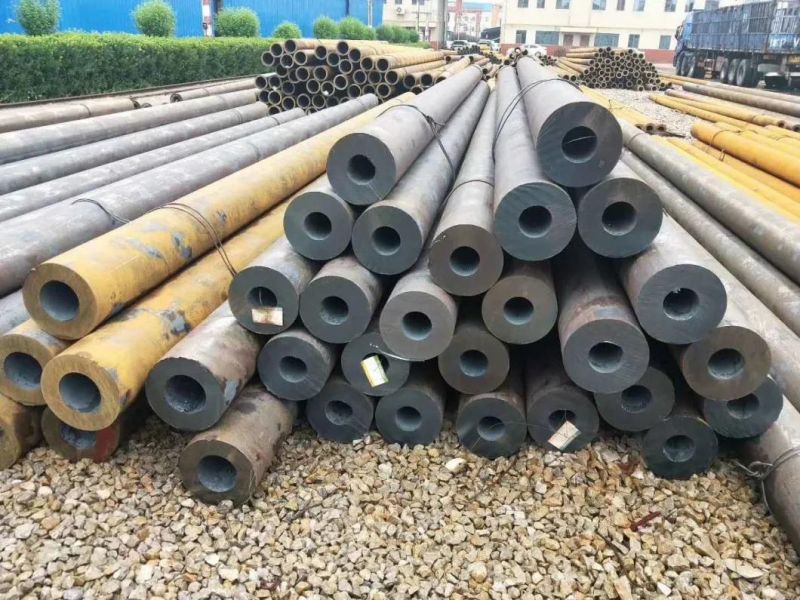 Factory Price Cheap ASTM A53 A36 Q355 1.0425 Seamless Carbon Steel Pipe Hollow Tube Price