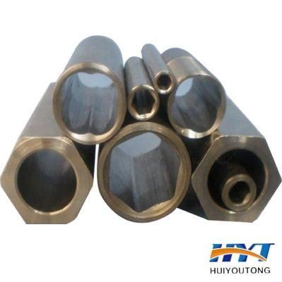 Cold Drawn ASTM A106 Hollow Section Hexagonal Steel Tubes
