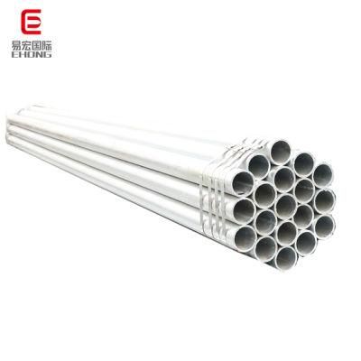 1&quot; 2&quot; 3&quot; 6inch Class B Galvanized ERW Steel Pipe Hot Rolled Gi Pipe with Customized Length