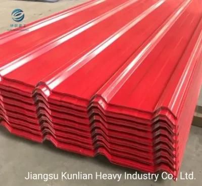 Factory 0.12*665mm SGCC Galvanized Corrugated Gi Roofing Steel Sheet