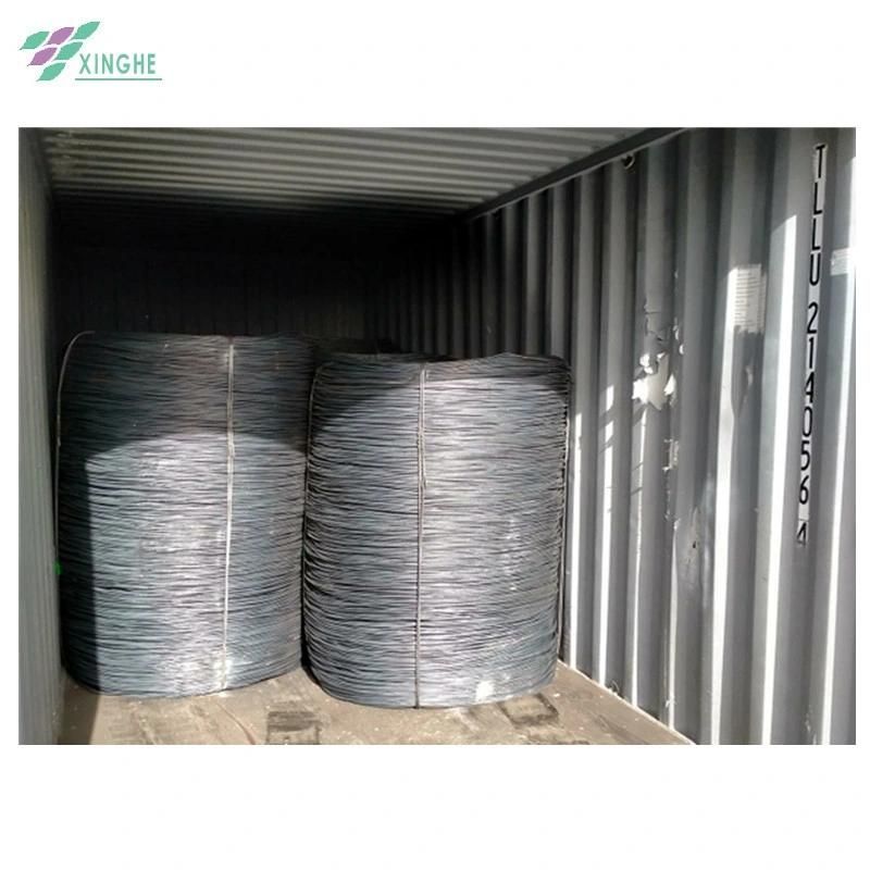 Hot Rolled Ms Nail SAE1006 SAE1008 5.5mm 6.5mm Steel Wire