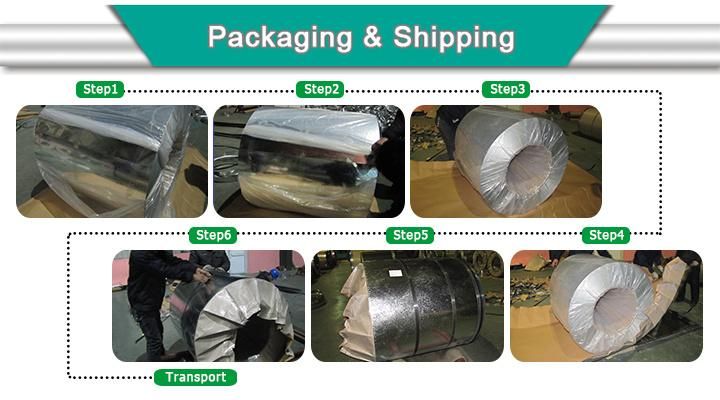 Dx51d Bwg34 Galvanized Steel Coil for Corrugated Steel Sheet
