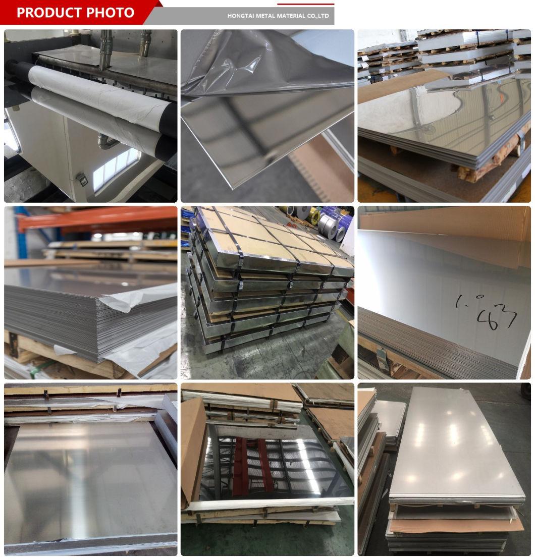 Roofing Sheet Inox Coil 310S 309 317h 316 321 430 Laser Film Ba 2b 8K Mirror Surface Cold /Hot Rolled Strip Plate 304 Stainless Steel Sheet
