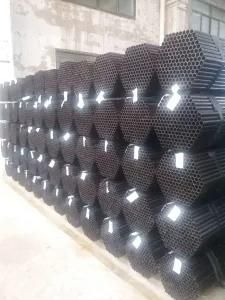 SPCC Black Carbon Structural Round Hollow Stainless ERW Annealed Furniture Steel Pipe