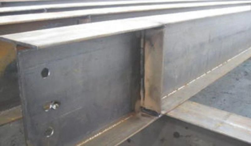 Prefabricated Steel Structure Building Construction Weld Steel H Beam