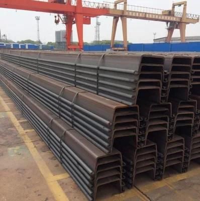 400X100X10.5mm Type 2 Hot Rolled U Type Steel Sheet Pile for Construction