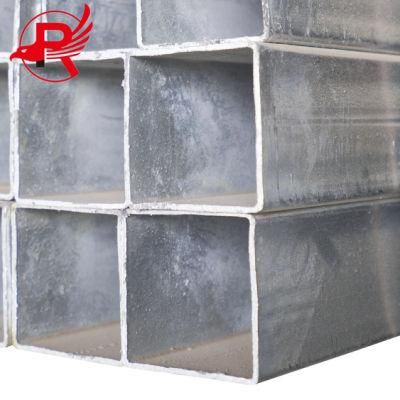 Q235 Q345 Ss400 Grade ERW Black Low Carbon Square Steel Pipe