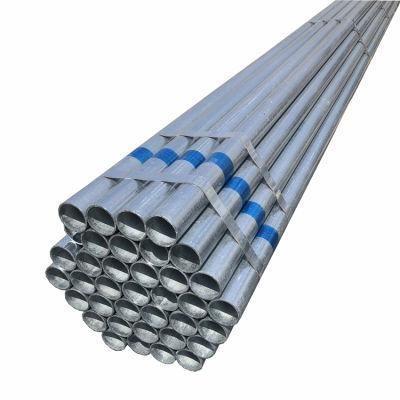 Round Welded Steel Tube Gi Pipe 2 Inch Galvanized Pipe