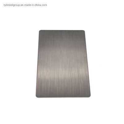 ASTM A240 Bronze Color Coating Super Mirror 8K Anti Fingerprint Apf Anti Corrosion Inox Stainless Steel Sheet