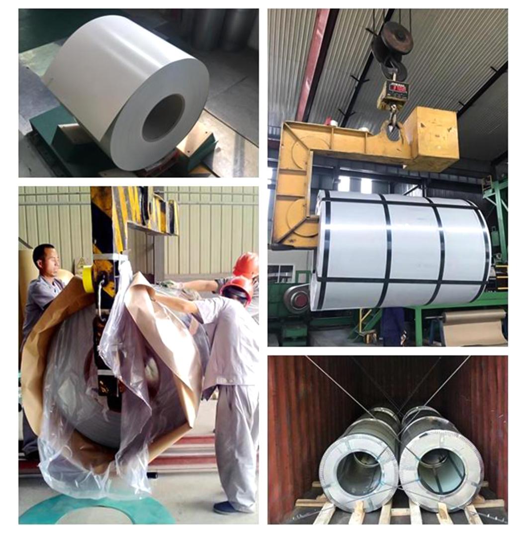 Color Prepainted Chromated and Non-Oiled Dx51d DC52c Z30--Z275 Zero Spangle Hot Dipped Zinc Coated Gi Galvanized Steel Coil