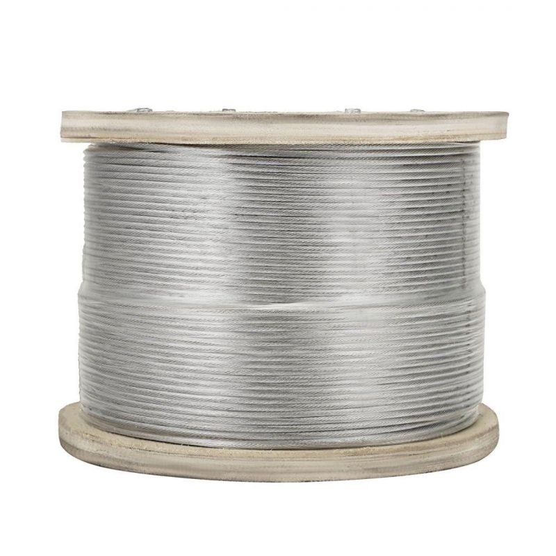 AISI 304/316 Stainless Steel Wire Rope, High Quality