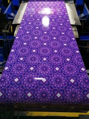 Flower Pattern PPGI PPGL Prepainted Steel Coil
