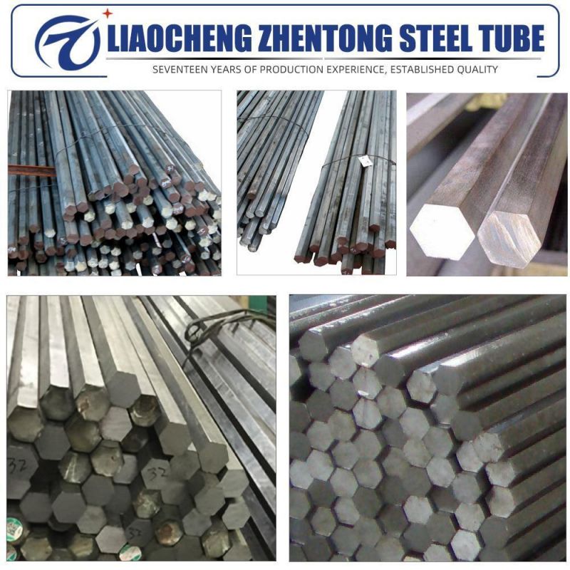 416 Stainless Steel Hexagonal 8mm Polished Hollow Rod 6mm Bar