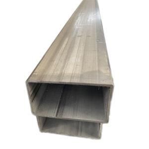 Prime Quality Welded 304 316L Capillary Stainless Steel Square Tube Seamless Rectangular Pipe