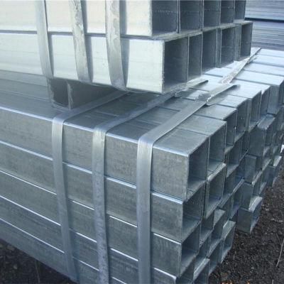 Hot Dipped Dx53D Dx51d Seamless Galvanized Steel Square Tube