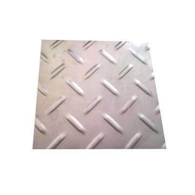 Diamond Checkered Pattern Stainless Steel Embossed Plate