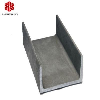 China Tianjin Q235 Structural Steel Section Hot Rolled U Channel