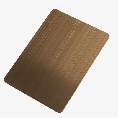 410 430 Grey Color Coating 2b Ba No. 4 Hairline Vibration Decoration 4X8 Inox Austenitic Stainless Steel Sheet