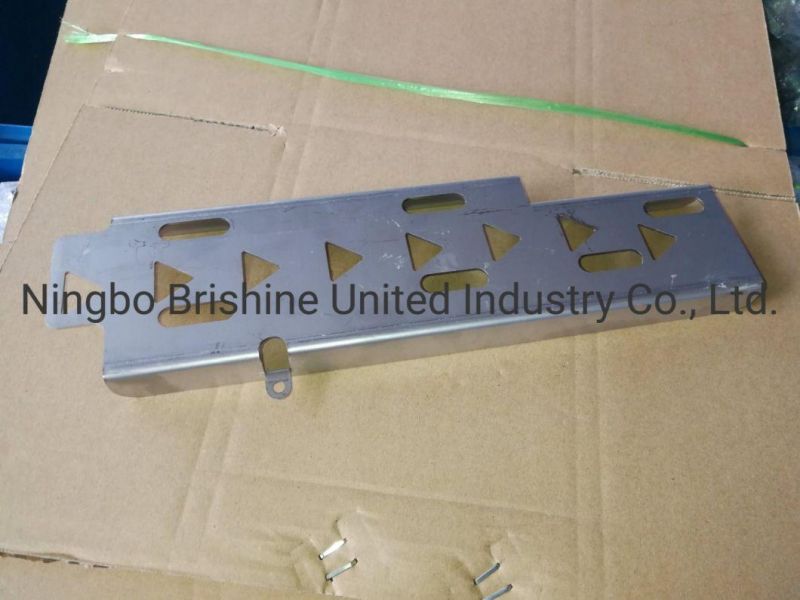 Customized Stamping Bending Elevator Brackets with Zinc Plating