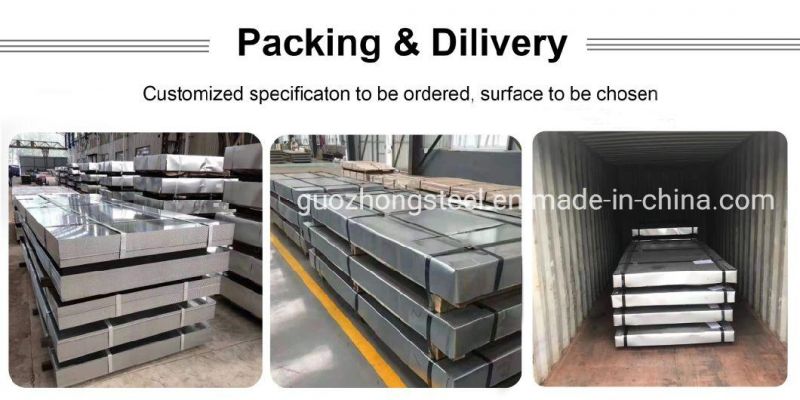 Professional Manufacturer Roofing Building Hot DIP SGCC SPCC Aluzinc Galvanized Steel Gi Gl Sheet