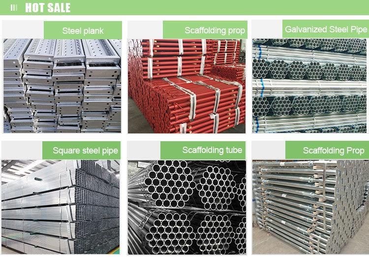 Factory for Building Material ERW Galvanized ASTM BS1139 Steel Pipe