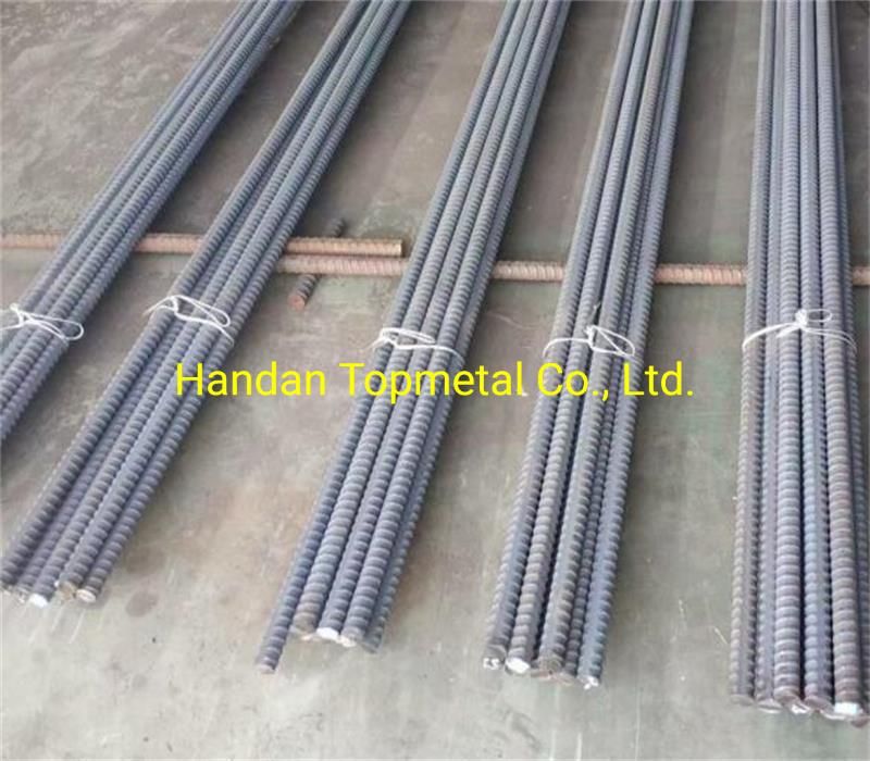 Solid Threaded Bar/Thread Screw Steel Bar/Full Thread Bar for Civil Construction and Geotechnical Engineering 40mm Psb500 Railway