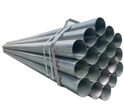 Hot DIP Galvanized Round Steel Pipe / Gi Pipe Pre Galvanized Steel Pipe Galvanized Tube for Construction