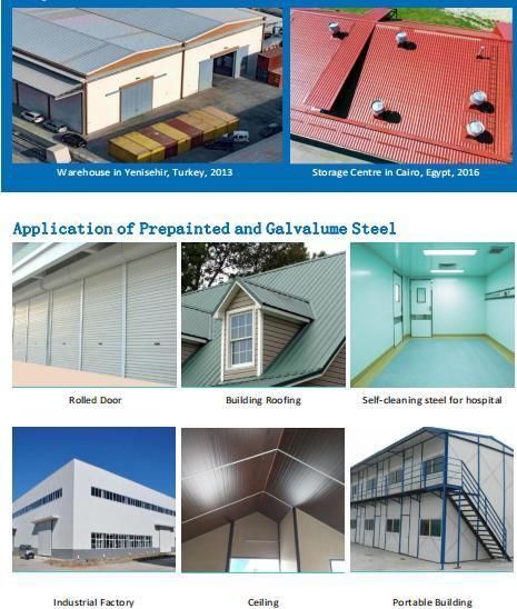 Galvanized/Galvalume Coil/Roofing Sheet Factory Price Building Material