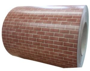 Cold Rollded Brick Pattern Ral Color Coated Prepainted PPGL Steel Coil