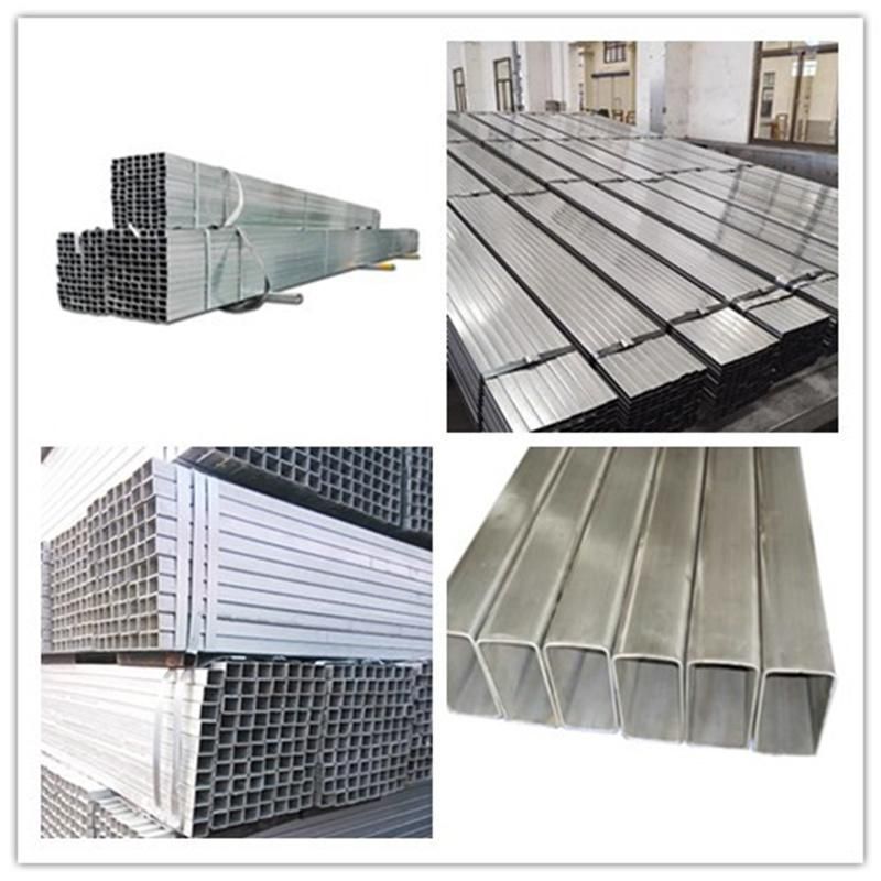 Mild Steel Tube 888 Hot DIP Steel ERW Wholesale Price Pre-Galvanized Rectangular Pipe