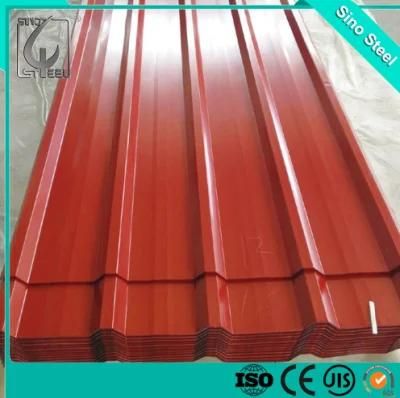 PPGI Corrugated Steel Metal Ral Color Coating Roofing Sheet for Houses