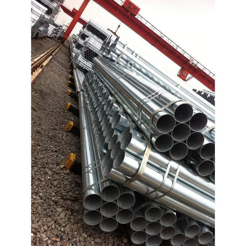 ASTM A36 ISO Certificate Galvanized Steel Tube and Pipes for Building Materials