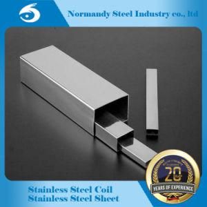 201 Welded Stainless Steel Rectangle Pipe for Decoration