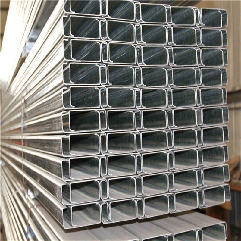 Steel Structure Roof Purlins C Shape Purlins Hot Rolled Steel Channel Purlins