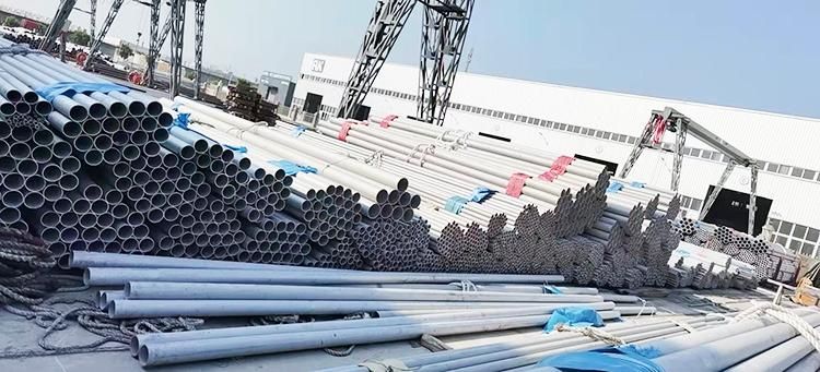 304 316 Stainless Seamless Steel Pipe with The Industrial Use Round Sanitary Welded Tube Update Price