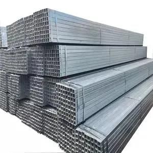 60 X 60 mm Hot Dipped Galvanized Steel Square Tubes, Carbon Tube Furniture Pipes