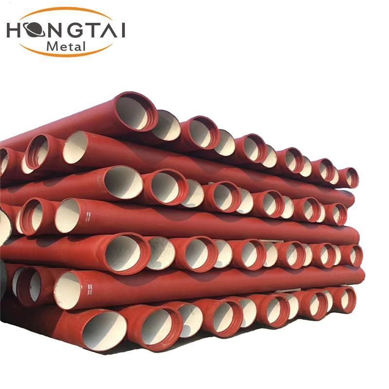 Dci Pipe Ductile Cast Iron Pipe K9 K7 Class ISO 2531 Di Pipe Price List