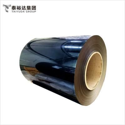 High Quality 316 Cold Rolled 8K Mirror PVD Blue Color Stainless Steel Coil for Decorative
