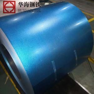 55% Al Antifinger Printed Blue Resin Gl Steel Coils for Roofing