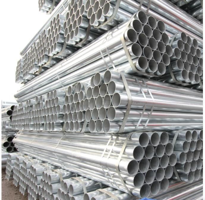 Hot Sale ASTM A106 Sch 40 80 ERW 4 Inch Hot DIP Galvanized Steel Pipe for China Structure Pipe