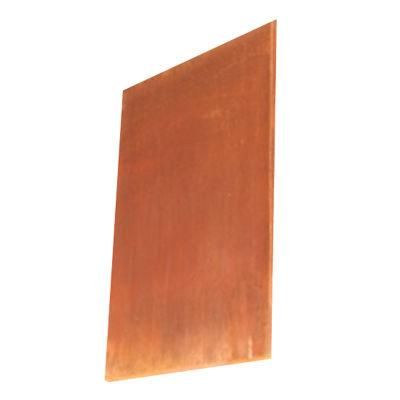 Hot Rolled 09cup A242 A588 Wearther Resistant Steel Plate