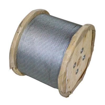 Bright Ungalvanized6*37+FC &amp; 6*37+Iwrc Juet Core Steel Wire Rope 8*19s for Lifting