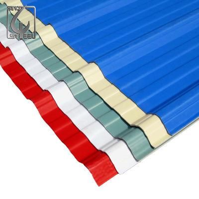 0.23mm PPGI Corrugated Iron Zinc Sheet for PU Steel Panel