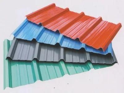 Manufacturer Colored Metal Sheet Roofing Tile PPGI PPGL Color Coated Galvanized Corrugated Steel Roofing Sheet