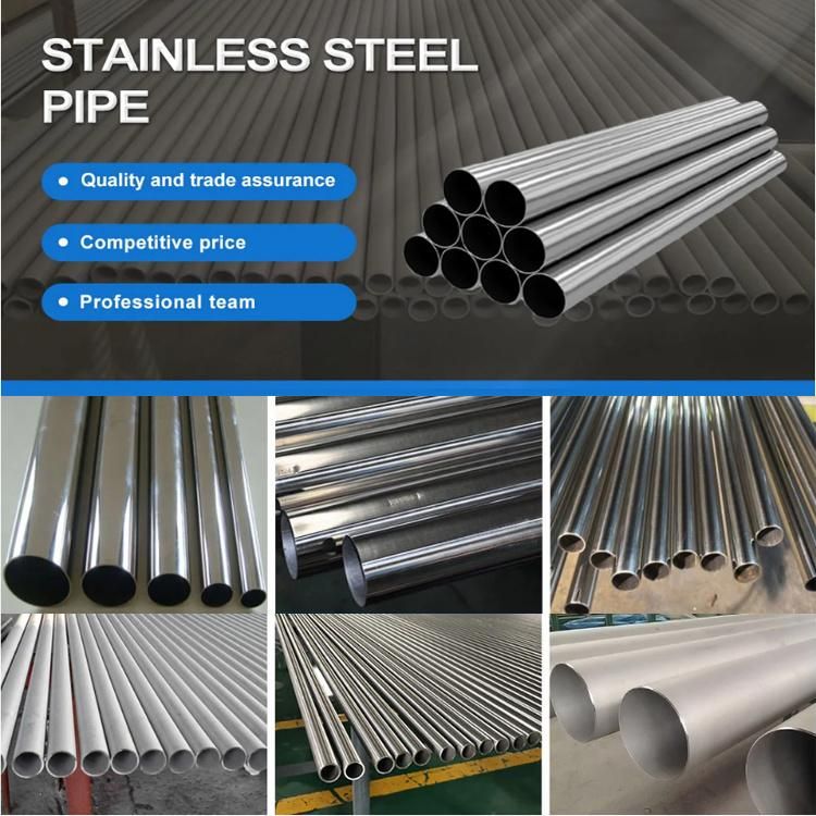 China Made Pecision Welded 201 202 304 304L 316 316L Stainless Steel Pipe Tube