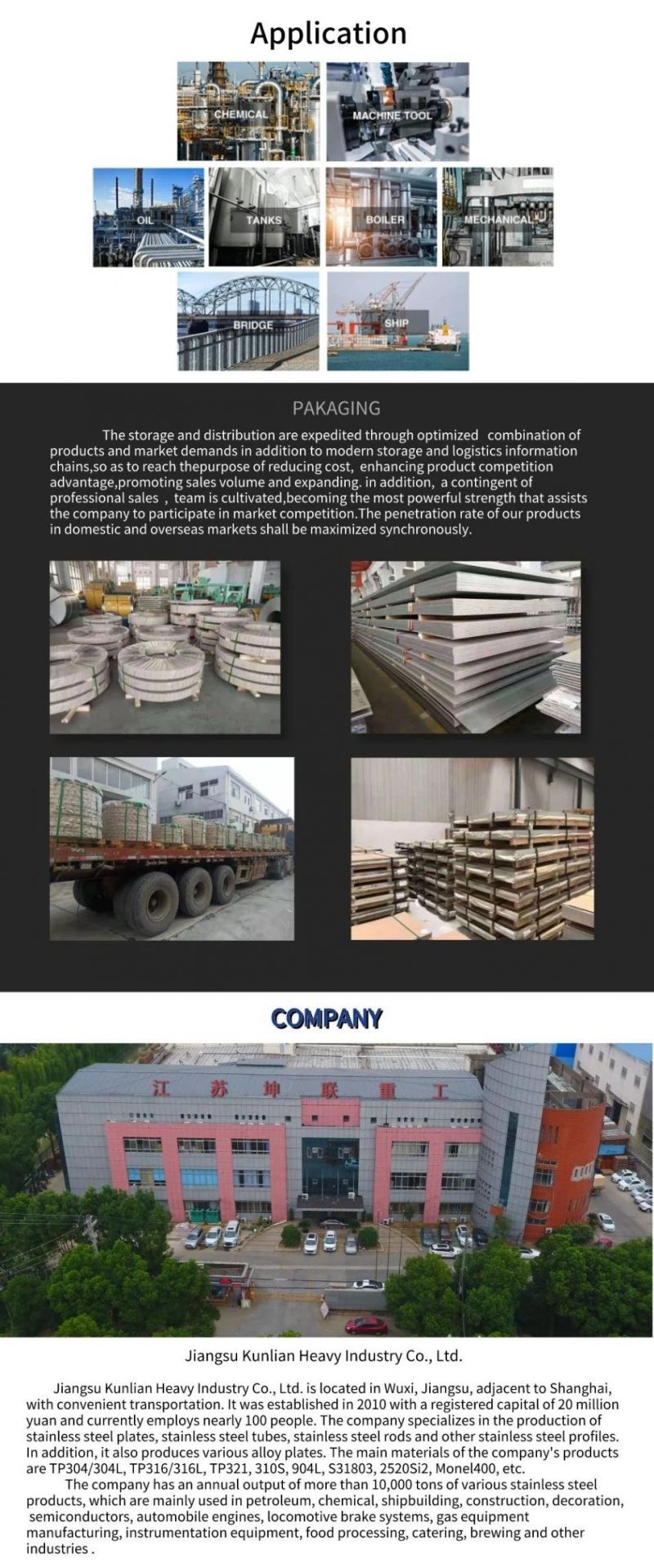 ASTM ABS 201 202 301 304 304L Xm21 304ln 305 309S 310S 316ti 316ln 317L Stainless Steel/Angle Iron for Building Material